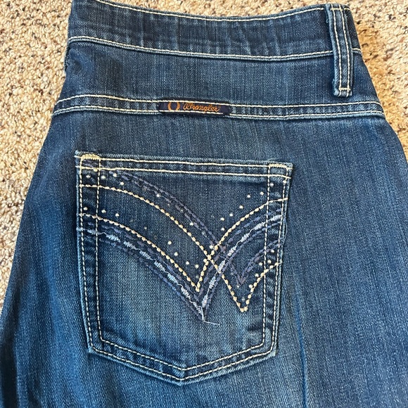 Wrangler Women's Dark Blue Boot Cut Jeans - Picture 2 of 6